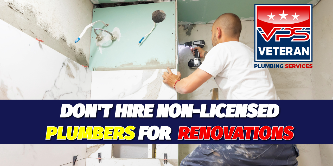 50 Renovation Projects: Trust Only Licensed Plumbers
