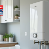 noisy tankless water heater Falls Church VA, water heater knocking sound VA, heater clicking Falls Church, tankless system noise VA, veteran plumber Falls Church