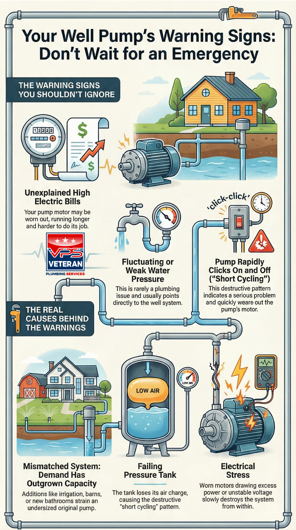 Fauquier County well pump infographic, Fauquier County private well infographic, Marshall VA well pump infographic, The Plains VA well system infographic, Rectortown VA well pump infographic, Hume VA private well infographic, Casanova VA well pump infographic, Midland VA well system infographic, Calverton VA well pump infographic, Orlean VA private well infographic, Remington VA well pump infographic, Warrenton VA well system infographic, Bealeton VA private well infographic, Fauquier County pressure tank infographic, Fauquier County water pressure infographic