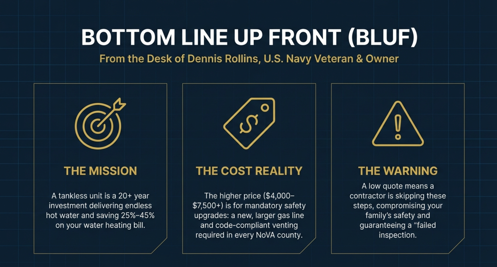tankless water heater Northern Virginia, tankless water heater Fairfax VA, tankless water heater Loudoun County, tankless water heater cost Northern Virginia, gas tankless water heater installation VA, tankless water heater permits Virginia, master gasfitter tankless installation VA, tankless water heater safety code compliance, tankless water heater gas line upgrade VA, tankless water heater venting requirements Virginia, energy efficient tankless water heater VA, veteran owned plumbing Northern Virginia, Veteran Plumbing Services tankless water heater, tankless water heater inspection Fairfax County, tankless water heater long term savings VA